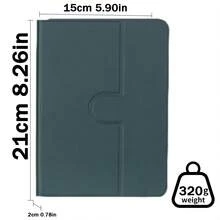 Universal Tablet Protective Case Suitable For 7-8 Inch, 9-10 Inch Tablets, With Adjustable Stand And 4 Fixed Corners, 360 Degree Rotatable Touch Screen - Blue - View 3
