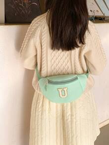 Gör-det-själv handgjord barnväska, sommar ny enkel mångsidig midjeväska, pojkar/flickor casual sportbröstväska, resväska, plånbok, myntbörs, ryggsäck, axelväska, crossbodyväska - Multifärgad - Visa 8