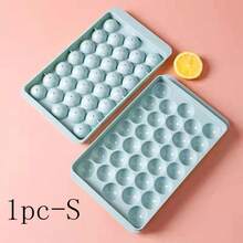 33-Cavity Round Ice Cube Tray, Polished Glossy Surface, Dust-Proof, Suitable For Home Kitchen (33-Cavity Spherical Ice Cube Tray) - Multicolor - View 15