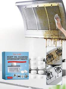 1片/237毫升 除油泡腾片，厨房清洁剂，除油剂，轻松清洁，去除油渍，喷雾，清洁片，馈赠亲友佳品，随机发货（新旧型号不限） - 彩色 - 查看 3