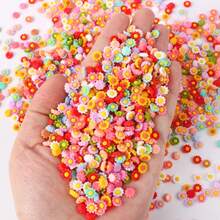 100PCS Multicolor Mini Flat-Back Resin Flower Embellishments For Handmade DIY Wedding Decorations, Nail Art, And Crafts (Not Self-Adhesive).