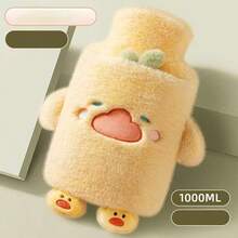 Túi nước nóng chứa nước và miếng chườm nóng để làm ấm bụng, túi giữ ấm chân dày dặn chống nổ dành cho nữ, túi giữ ấm tay chứa nước, túi xách giữ ấm chứa nước bằng nhung giả thỏ, quà tặng Ngày của Mẹ, Ngày của Mẹ - Nhiều màu - Xem 8