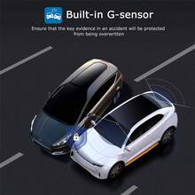 Front And Rear Dual-Lens Dash Cam, Front And Rear 1080P Full HD - 170° Ultra-Wide-Angle Car Camera, Equipped With A 3.0-Inch LCD Screen, Enhanced Night Vision And Wide Dynamic Range (WDR), G-Sensor Collision Detection, Loop Recording, And 24-Hour Parking Monitoring. SD Card Or Storage Card Not Included. - S680 - 查看 6