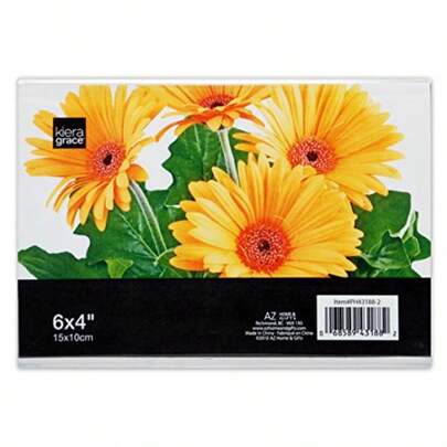 Kiera Grace Contemporary picture-frames 6" x 4" CLEAR