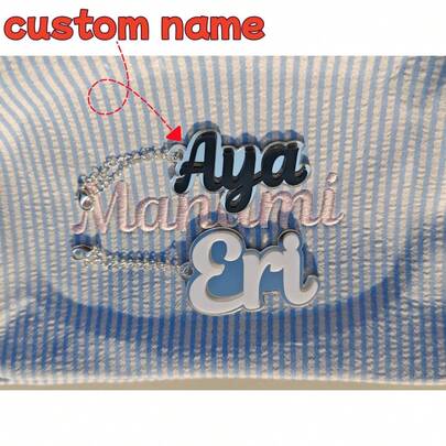 Personligt namnskylthänge, lämplig för vattenflaska | Muggtillbehör