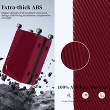 YSTYLE 5-Piece Suitcase (12/18/20/24/28 Inches), The Perfect Travel Companion! Scratch-Resistant, Beautiful, And Elegant. Lightweight And Easy To Carry With Swivel Wheels.