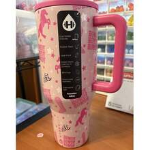 Hydro Jug Traveler 40oz / 32oz Espresso, Cherry, Rodeo, Autumn Checkers, Pink Gingham, Blair, Stella,Etc. Multiple Style Options. Triple-Wall Insulated Stainless Steel With Straw Cup. The Pattern Is Exquisite. Flip-Straw, 24 Hours Cold, Completely Leak-Proof. Suitable For Camping, Work, Indoor Use. Suitable For Water, Iced Tea Or Coffee, Ice Drinks , Hot Drinks, Juice. It Is Also Very Suitable To Be Given As A Gifts. ( 1183 Ml / 945 Ml ) - Multicolor - View 11