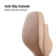 Women Minimalist Open Toe Heeled Mule Sandals Slip On, Thick Heel Casual High Heel Sandals For Outdoor Spring/Summer - khỏa thân - Xem 7