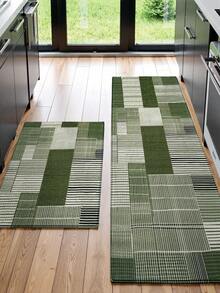 DAJIANG 1pc Plush Thickened Non-Slip Doormat, Comfortable Floor Mat, Entrance Passage Runner Rug, Kitchen Mat, Machine Washable, Easy To Clean Carpet, Home Decor Entryway Decor Bathroom Kitchen Decor Kitchen Rug - Flannel Floor Mats, Living Room Rugs, Bedroom Rugs, Washable Rugs, Shag Rugs, Cozy Rugs, Soft On Feet, Home Decor Rugs, Adds Warmth, Stylish Rugs, Valentine's Day Decor, Valentines Decor - Welcome Mats, Entrance Mats, Outdoor Doormats, Absorbent Mats, Keeps Dirt Out, Front Door Mat, Cute Doormats, Easy Clean Mats, Kitchen Mats For Floor, Kitchen Rugs, Kitchen Deccor - 彩色 - 查看 6