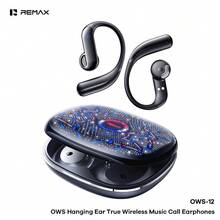 REMAX OWS-12 Hanging-Ear True Wireless Earbuds Deliver Crystal-Clear Sound, Stable Calls, And All-Day Comfort, Perfect For Running, Workouts, Commuting, And Outdoor Activities. - Black - View 5