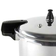 Aluminum Pressure Cookers Secure Locking Lid System Dual Handle Pressure-Cooker For Everyday Use In Your Kitchen Multicooker Fast Cooking 18L Pressure Cooker - Silver - View 6
