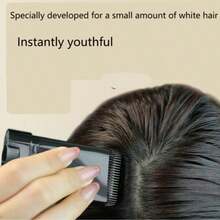 1pc Disposable Hair Dye Brush Comb, Quick Cover White Hair, Long-Lasting Non-Fading, Portable Hair Dye Pen ,Hair Styling Kit ,Hair Tool - Multicolor - View 4
