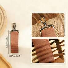 1pc Personalized Golf Ball Display Case With Customizable Engraved Label, Leather Material, Golf Ball Display Case, Golf Ball Display Label, Men's Gift, Christmas Gift - Golf Peg Keychain - View 4