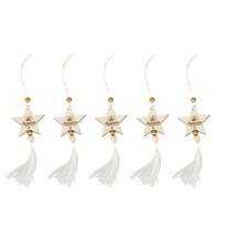 1 cái/3 cái/5 cái Đồ trang trí treo Al-Adha, Đồ trang trí hình trăng lưỡi liềm hình ngôi sao tua rua cho Al-Adha, Đồ trang trí nhà cửa, Đồ trang trí phòng, Đồ trang trí tường - Vàng - Xem 13