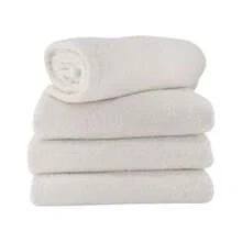 CYPNMy Home - Toalla de Baño Completo - Grande - 100% Algodón - Calidad Hotelera - Suave y Absorbente - Ideal para SPA y Salones de Belleza - Hoteles y Gimnasios - Color Blanco 70 X 130 CM (530g )Fashion - 224230643 - Ver 9