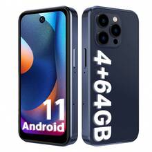 Teléfono Android 14.0 octa-core dual sim, 8GB RAM+128GB ROM, 6.56 pulgadas, batería 6500mAh, smartphone 32MP con cámara dual. - Azul Marino - Ver 1