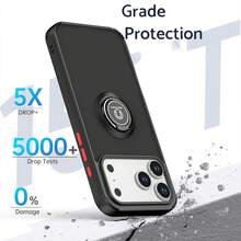 Qi Ying + Adsorption + Bracket Series Skin-Friendly Phone Case Restoring Naked Phone Feel. Car Magnetic Adsorption + Hidden Bracket Craftsmanship Anti-Drop Phone Case, Suitable For IPhone 17/16/13/14/15 ProMax, S26/25/24+, UA04/A05/A14/A15/A24/A25/A34/A54S, OPPO, VIVO, Redmi Note 11/12/13C, Whole Set Of Phone Cases Suitable For VIVO NK X100/VIVO NK400 - Black - View 2