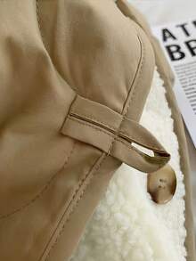 Women Overcoats - Khaki - View 5