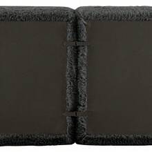 Sofas & Couches - Black + Plush + 2 Seat - View 8