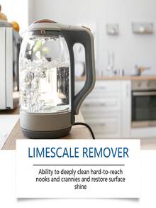 JUE FISH Limescale Cleaning Effervescent Tablets, Stainless Steel Pot And Kettle Descaling Lemon Cleaning Tablets. During The Cleaning Process, It Can Prevent The Deposition Of Limescale. - Solid State - View 7