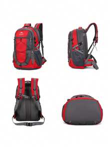 Large Capacity Lightweight Outdoor Hiking Backpack, Suitable For Travel, Sports, Trekking, Unisex