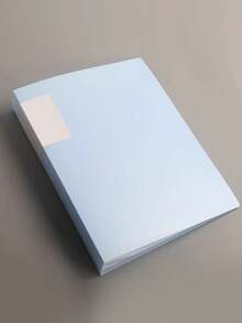 40-Page Transparent Multi-Layer A4 Document Folder, Muted Color File Organizer, Student/Music Score Holder, Thick Expandable Ring Binder