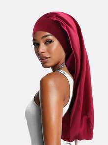 實心捲髮帽絲綢禮帽緞帽