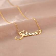 Personalized Initial Necklace - Elegant Cursive Engraved Custom Name Jewelry, Delicate Gold Chain, Minimalist Daily Wear, Perfect Mother's Day Gift, Customized Necklace, Elegant Accessory - Multicolor 2 - View 8
