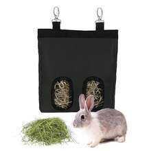 600D牛津布悬挂式兔子干草喂食器，适用于兔子及其他小型动物