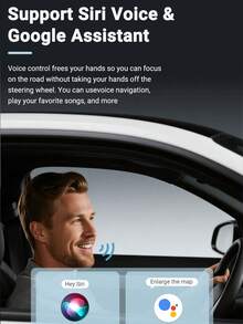 XUDA 2026 全新超迷你适配器，有线转无线 CarPlay 和 Android Auto 二合一智能盒，兼容 99% 的原厂有线 CarPlay/Android Auto 车辆，支持 2.4~5.0 GHz WiFi6，小巧时尚设计，可在线升级，连接快速，无需电池