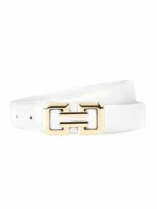 1pc Women's Smooth Buckle Waist Belt, Fashion Casual Retro Versatile High-End Niche Design, Suitable For Jeans, Skirts - Multicolor - View 11