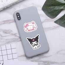 SANRIO 100PCS Cartoon Cute Pixel Style     Mixed Stickers For Helmet Bicycle Hand Account Pencil Case Decals - 100PCS - View 7