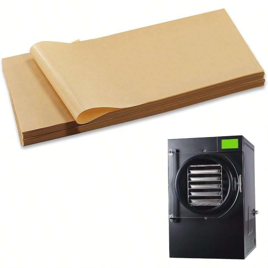 500 Packs Parchment Paper Sheets For Harvest Right Freeze Dryer - Harvest Right Freeze Dryer Accessories For Medium Trays, Parchment Sheets, Freeze Dryer Tray Mats For Harvest Right(17" X 6.8") - Medium - View 1