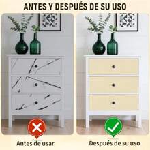 CYPN53x400CM Papel de Contacto Autoadhesivo con Cúter y Espátula para Aplicación Vinilo de Contacto Decorativo de PVC Impermeable para Cubierta de Muebles Encimera Estante Cocina 4M-GrisFashion - 224157676 - Ver 6