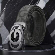 Multicolored Stylish Metal Buckle Belt For Men And Women - Fashionable Daily Decoration Jeans Belt With Fully Automatic G Buckle - Perfect Accessory For Business And Casual Belt - Kiểu dáng Type1 - Xem 3