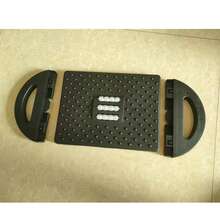 1pc Office Desk Footrest, Improves Sitting Posture And Provides Foot Support To Enhance Comfort And Relieve Fatigue. Elevating The Feet Can Relax Leg Muscles And Promote Blood Circulation By Massaging The Soles When Stepping On It. - Black - View 10