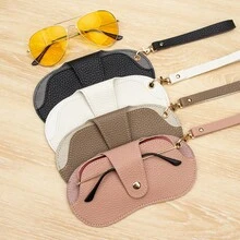 1 hộp đựng kính chống sốc, túi đựng kính râm/kính mắt di động có móc treo, hộp bảo vệ chống thất lạc. - Nhiều màu - Xem 8