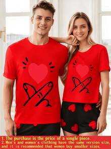 Women Sports Tees & Tanks - Red - View 1