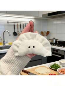 可爱饺子仿真玩偶毛绒挂件，饺子毛绒玩具，节日礼物，趣味设计，耐用毛绒玩具 - 适合圣诞节、万圣节、生日礼物 - 彩色 - 查看 4