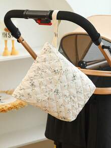 可折叠婴儿尿布更换垫，双面尿布垫，多功能缝线午睡垫，带挂绳 - 彩色 - 查看 7