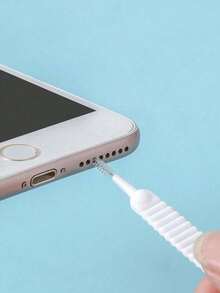 30件套超薄清洁工具套装，适用于充电口、音箱、手机和淋浴喷头——一套羊毛/绒毛去除刷，用于清洁电子产品和家居用品，实用家居礼品，易于使用的清洁工具——灵活的金属配件，送给女友或爱人的理想礼物 - 彩色 - 查看 6
