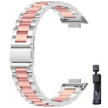 Adjustable Stainless Steel Metal Watch Band Strap Suitable For Watch 6/5/4, Mi Band 9 Pro/8 Pro Replacement, High-Quality Watch Accessories Unisex Gift - Multicolor - View 14