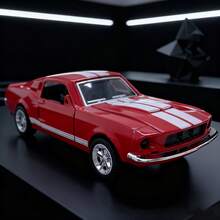 1:32 Scale Vintage Openable Car Model, 13*4.5*3.5cm, Manual Operation Alloy Structure With Functional Doors, Realistic Race Car Replica For Collection, Racing Sports, Youth Birthday Gift, Home Decor, Car Interior Decoration (Red/Black/Blue) - Multicolor - View 7
