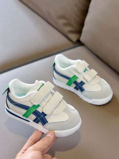 1 Pair Unisex New Low-Top Sneakers, Wear-Resistant Anti-Slip Casual Toddler Shoes, Fashion Versatile Student Running Shoes, Children Gump Shoes, Suitable For Spring, Summer, Autumn, Winter