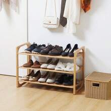 Portascarpe - Legno naturale - Visualizzare 3