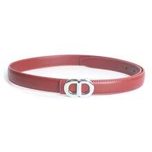 ECHAIN 1pc/2pcs Narrow Waist Strap For Jeans Dress Women Fashionable Belt Simple Elegant Waistband Valentine's/Mother's Day Gift Daily Wear Red/White/Black/Coffee/Brown