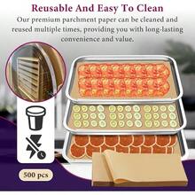 500 Packs Parchment Paper Sheets For Harvest Right Freeze Dryer - Harvest Right Freeze Dryer Accessories For Medium Trays, Parchment Sheets, Freeze Dryer Tray Mats For Harvest Right(17" X 6.8") - Medium - View 8