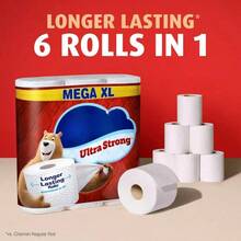 Charmin Ultra Strong Septic-Toilet Paper Cleaning Supplies- Non-Lotion Face Paper, Gentle On Sensitive Skin, Cushiony Thickness, Car Cup Holder Fit, Office Desk Essentials, Makeup Blotting, Cold And Flu Relief, Runny Nose Care, Scent Free, Absorbent Wipes, Small Square Box, Nightstand, Bathroom Vanity, Durable 2-Ply, Daily Use, White,Kitchen Accessories,Toilet Paper,Cleaning,Bathroom,Kitchen,Paper Towels,Bathroom,Household Items,Skin Care,Kitchen Essentials,Sheen - 白色 - 查看 9