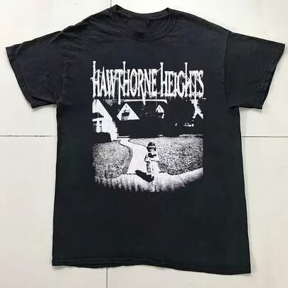 2025 new New Hawthorne Heights The Silence In Album For Fan S to 5XL T shirt GC3284 High-quality, comfortable and soft