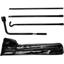 Kit de herramienta de extracción de neumático de repuesto  Manija de llave de orejeta de neumático Kit de reemplazo de extracción de neumático Compatible con  Tacoma 1998-2021  Tundra - 1 - Ver 2